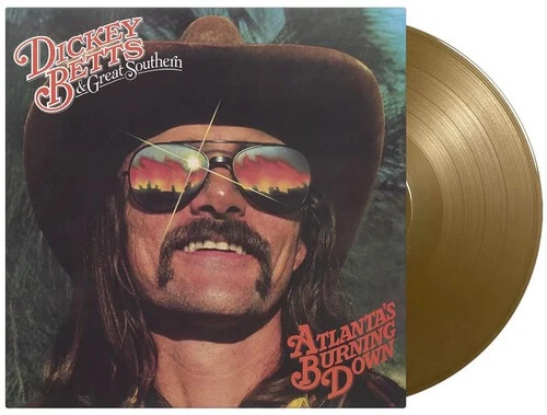Dickey Betts & Great - Atlanta's Burning Down - Limited 180-Gram Gold Colored Vi - Image 1 of 1