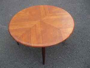 Vintage Danish teak sunburst coffee table, good quality, fast economy delivery - Picture 1 of 12
