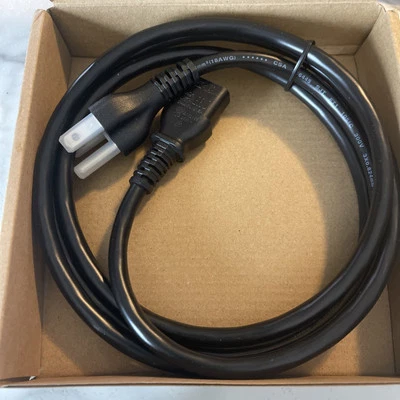 6ft /1.8m power cord 18AWG 300V/15A Power Cord 300v  - Image 1 of 4