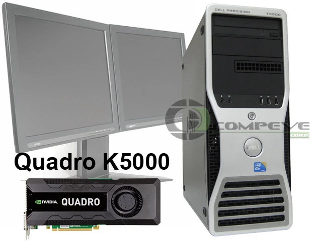 Estación de trabajo Dell Precision T3500 E5520 2,26 GHz 8 GB 500 GB Quadro K5000 Foto 1 de 1