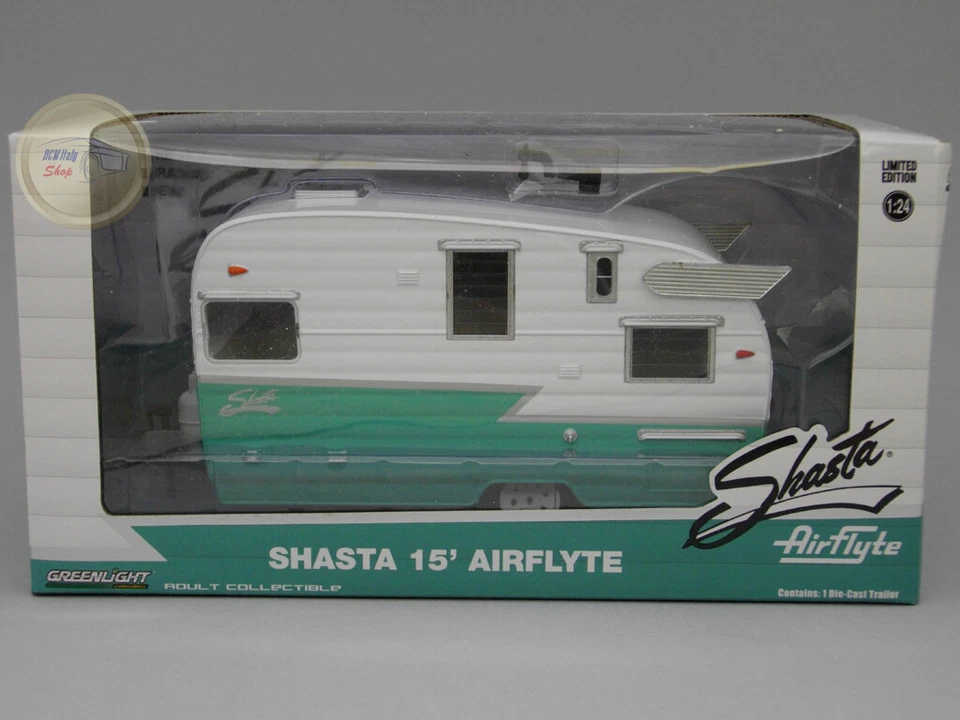 Shasta Airflyte Caravan (2015) - Greenlight 1:24 - GL18227WG - Immagine 1 di 1