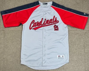 True Fan MLB St. Louis Cardinals Baseball Jersey Size Medium - Picture 1 of 9