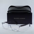 NEW Polo Ralph Laurent PH2123 5331 Shiny Crystal 56mm Eyeglasses