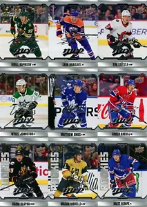 U PICK LOT 2024-25 24-25 Upper Deck UD MVP SILVER SCRIPT PARALLEL SP RC card set - Bild 1 von 1