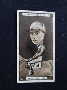 1925 John Player & Sons Racing Caricatures # 1 John Randolph Anthony (VG/EX) - Picture 1 of 3