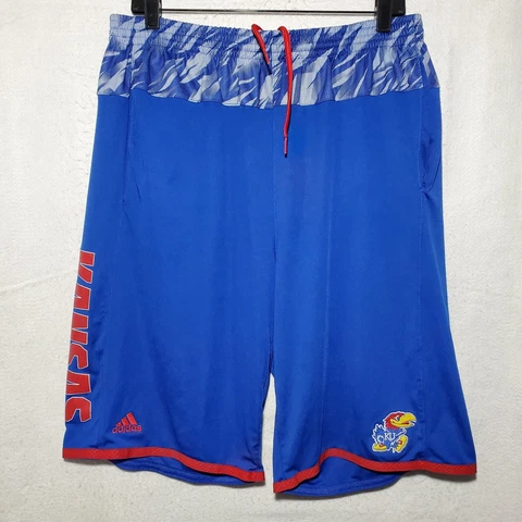 University of Kansas Jayhawks Official Men’s Basketball Baseball Shorts XLT Cover