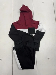 Shein Black Red Pullover Hoodie Sweatpants Outfit Set Boys Size 4-5T - Picture 1 of 8