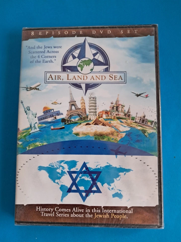 Air, Land and Sea: Hisotry Comes Alive - DVD Jewish Travel Series - Free ShipN! - Image 1 of 1