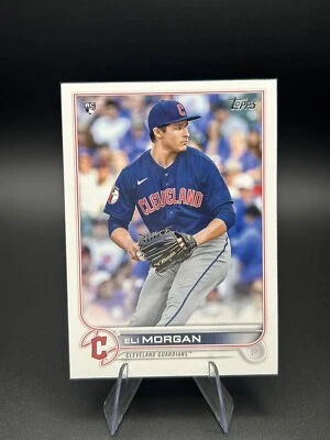 2022 Topps Series 1 #217 Eli Morgan RC Rookie Guardians - Image 1 of 2
