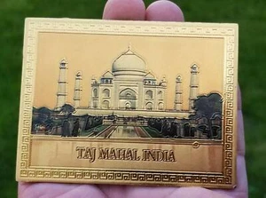 India taj mahal agra symbol of love fridge magnet souvenir collectible rr5 gift - Picture 1 of 8