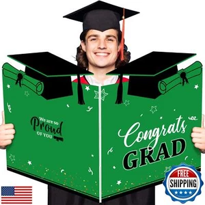 Roowest Jumbo Graduation Card Guest Book 2025 Graduation Party Decorations Cl - Picture 1 of 5
