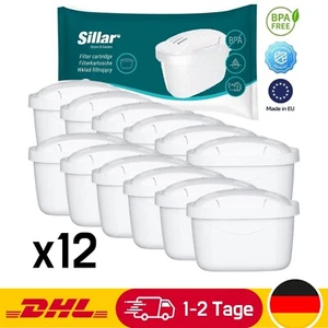 Filterkartuschen ersetzen Brita Maxtra+ Sillar 12er Pack reduzieren Kalk & Chlor - Bild 1 von 14