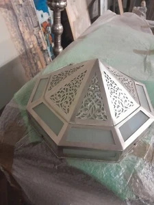 Moroccan Pointed Ceiling light 35 x 20cms - Picture 1 of 1