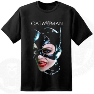 Catwoman T Shirt Batman 89 T Shirt Gotham City Arkham Asylum Joker - Picture 1 of 2