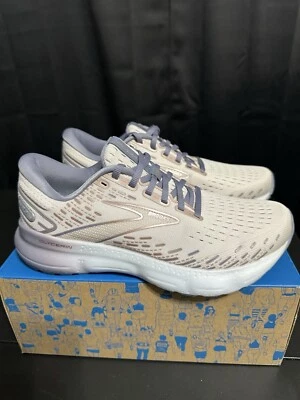 NUEVO Zapatos para correr Brooks Glycerin 20 para mujer talla 8,5 lila/plateados bala/rosa Foto 1 de 4