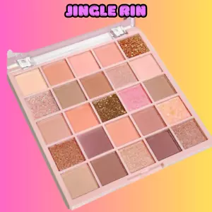 25-COLOR SHIMMER GLITTER & MATTE EYESHADOW MAKEUP PALETTE WATERPROOF 1PCS #02 - Picture 1 of 5