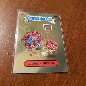 Dribblin' DEREK 2021 Topps Chrome Garbage Pail Kids Original Series 4 # 154B - Picture 1 of 2