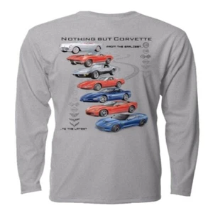 Nothing But Chevy Chevrolet Corvette Collection Long Sleeve T-Shirt Sweatshirt - Picture 1 of 8