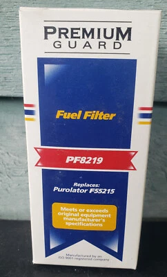 PF8219  NEW PREMIUM GUARD FUEL FILTER - Image 1 of 4