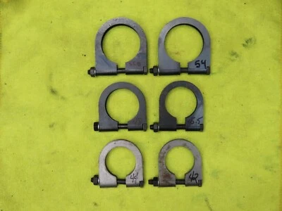 Abrazaderas de escape Ferrari (55,8 m 54 mm 48 mm 45,5 mm 44 mm 42 mm) Abarth Spacem Ceretto Foto 1 de 4