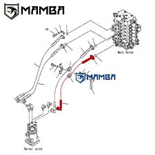 MAMBA PC200-8 Travel Line Hose 20Y-62-41213 for KOMATSU Excavator