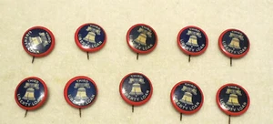 10 Vintage Third Liberty Loan Pinback Button 7/8” OLD Liberty Bell - Picture 1 of 4