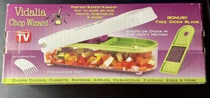 Vidalia Chop Wizard Pro Vegetable Chopper Dicer Blade and Cover New Open Box - Picture 1 of 4