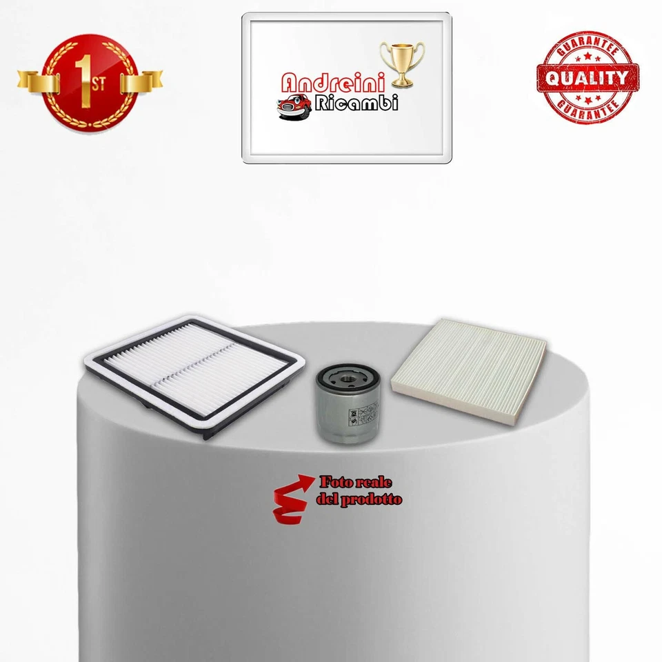 Kit Inspección 3 Filtros Para Subaru Legado IV 2.0 16V 101KW 138CV De 2003- > - Imagen 1 de 1