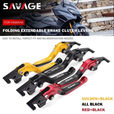 Folding Extendable Brake Clutch Levers For YAMAHA TMAX530 XP500 Tmax 560 2024 - Image 1 of 4