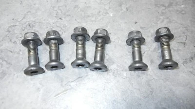 Honda CR250R CR 250 R 1983 piñón trasero juego de tornillos hexagonales 90125-KA4-000 Foto 1 de 3