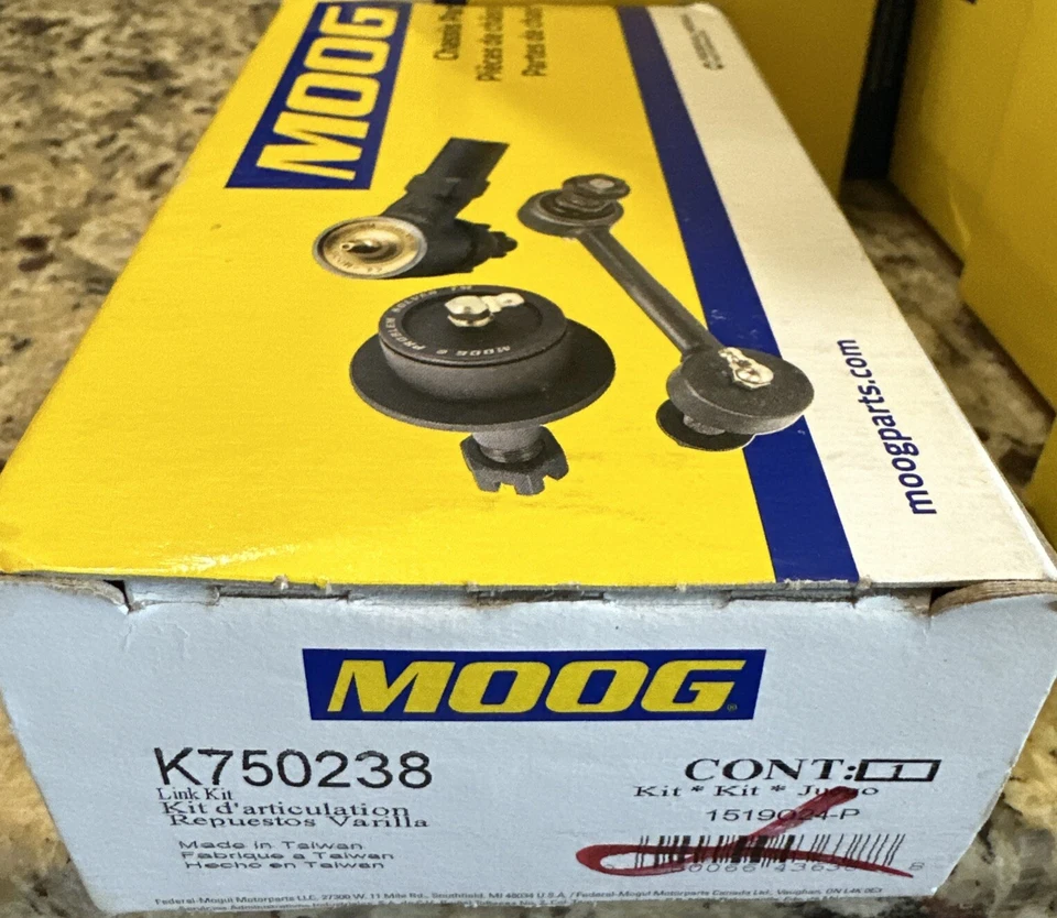 Barra estabilizadora delantera izquierda Moog K750238 para Nissan Frontier 1998-2004 Foto 1 de 1