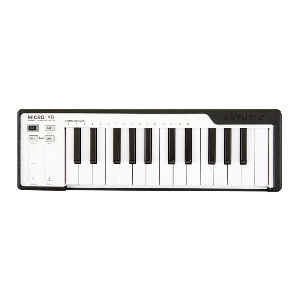 Arturia Microlab Smart Keyboard Controller Black 25 Key