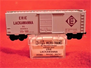KD 20360-1 ERIE-LACKAWANNA 40' Box Car #90684 'NEW' N-SCALE - Picture 1 of 3