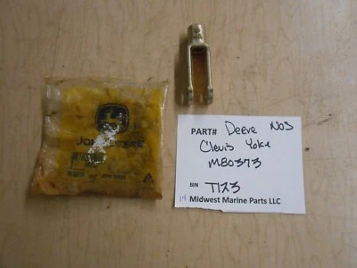 M80373 John Deere new old stock clevis yoke T123 - Image 1 of 3