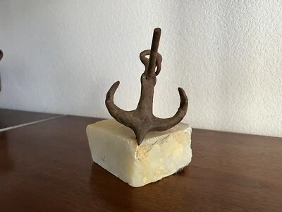 Curtis Jere Anchor Marble SCULPTURE VINTAGE MID CENTURY MODERN EAMES Era - Image 1 of 4