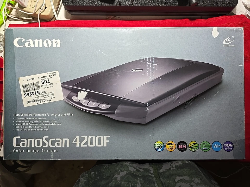 CANON CanoScan 4200F Color Image Scanner NIB - Image 1 of 4