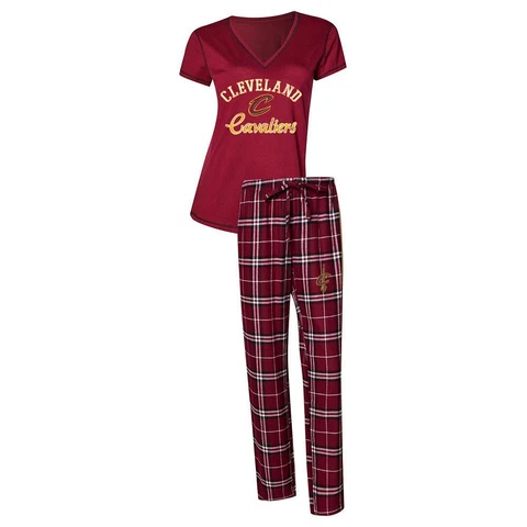Cleveland Cavaliers Women's Pajama Set Duo Sleep Set Cover