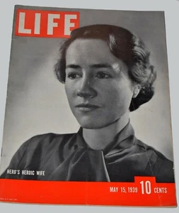 LIFE MAGAZINE May 15, 1939 Goodbye Mr. Chips, KKK in Miami,  Lindbergh, Royals - Bild 1 von 12