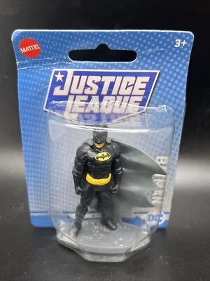 Batman Liga de la Justicia Mini 3 pulgadas 2019 DC Mattel Superhéroe Figura de juguete con soporte Foto 1 de 4