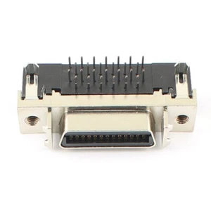 1Pcs SCSI Female 26 Pin MDR CN Type 26P Right Angle 90 Degree Connector Adapter - Picture 1 of 6