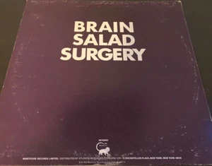 ELP - Brain Salad Surgery MC 66669 MANTICORE (1973) - Vinyl LP - Sehr guter + Zustand - Bild 1 von 5