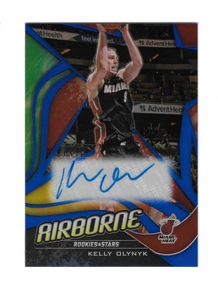 KELLY OLYNYK 2019-20 ROOKIES & STARS " AIRBORNE " BLUE PRIZM AUTO 11/25 $30.00 - Image 1 of 2