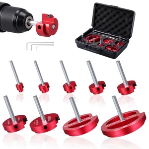 9-teiliges PVC-Rohrreibahle-Set, leichtes Aluminium PVC-Fitting Saver für Sch.40 C... - Bild 1 von 8
