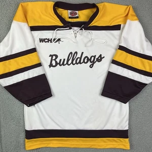 Vintage K1 UMD Minnesota Duluth Bulldogs College Hockey Trikot - Größe S weiß - Bild 1 von 9
