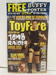 Toyfare - The Toy Magazine Newsstand Edition March 2001 Cover: Lara Croft New - Imagen 1 de 2