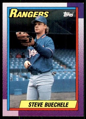 1990 Topps Steve Buechele Texas Rangers #279 - Image 1 of 2