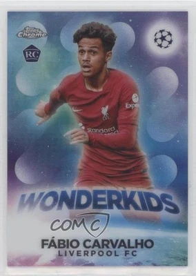 2022-23 Chrome UEFA Club Competitions Wonderkids Fabio Carvalho Fábio Rookie RC - Image 1 of 2