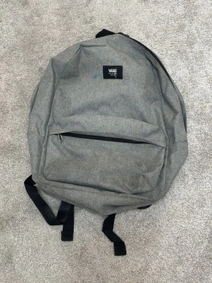 Mochila escolar Vans Off The Wall clásica gris con logotipo talla única niños/hombres Foto 1 de 4