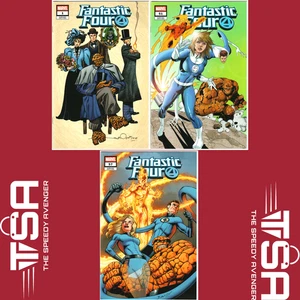 Fantastic Four #1 #51 #57 Whatnot Trading Pack Trade Faksimile Varianten Ltd 3000 - Bild 1 von 7