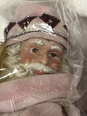 NUEVA FIGURA RETRATO DE SANTA DEL VIEJO MUNDO NAVIDAD CAMINO DE INVIERNO THOMAS KINKADE Foto 1 de 4